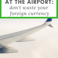 Save money at the airport: don't waste your foreign currency. oday, let’s look at how we can save money at the airport. Do we know how much getting rid of those last few moneyat the airport is costing us over time…? #savingmoney #savemoney #savemoney #savings