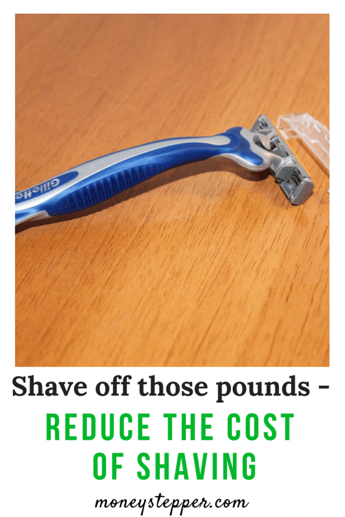 Shave off those pounds - reduce the cost of shaving. Reduce your cost of shaving by following these steps.  As ever on this website, we are not looking at wholesale changes to your lifestyle. Instead, we are focusing on the little things (the small steps) which can make a huge difference over time. Today, let’s look at the cost of shaving. #shavingtips