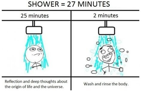 Take a Shower Funny