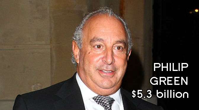 Richest People in England - Philip Green Final