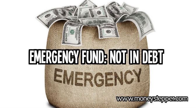 Emergency Fund Not In Debt